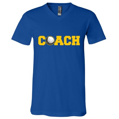 Golf Coach Cute Gift V-Neck T-Shirt