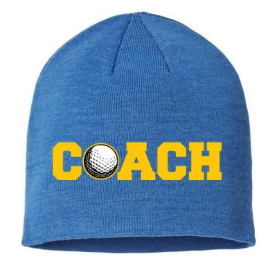 Golf Coach Cute Gift Sustainable Beanie