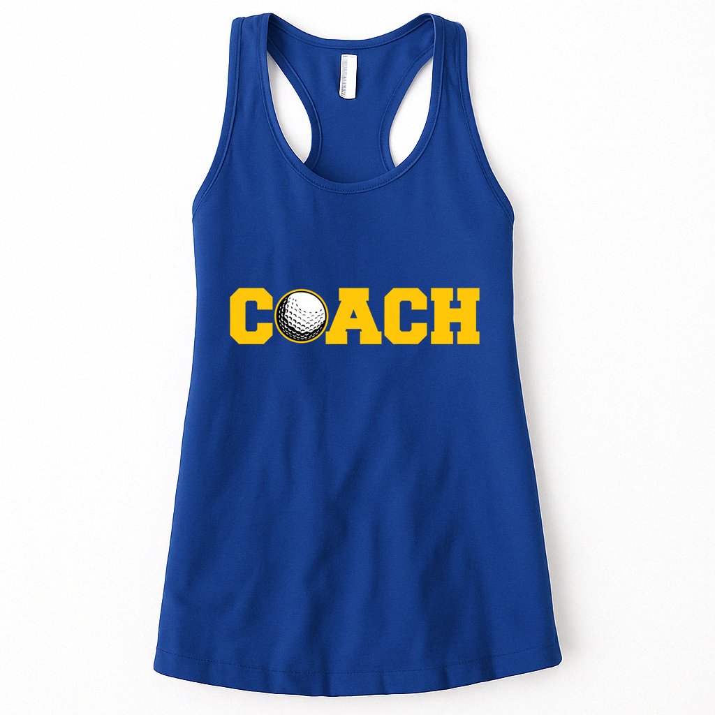 Golf Coach Cute Gift Womens Tank Top