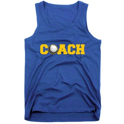 Golf Coach Cute Gift Tank Top