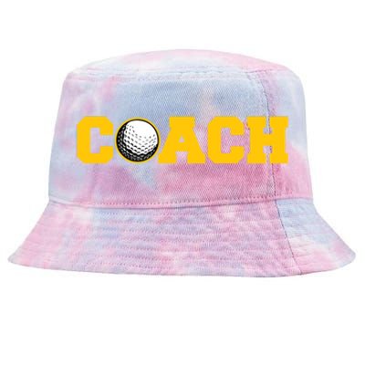 Golf Coach Cute Gift Tie-Dyed Bucket Hat