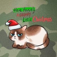 Grumpy Christmas Cat | Have Yourself A Grumpy Little Christmas Legacy Tie Dye Trucker Hat