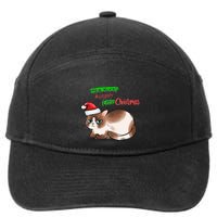Grumpy Christmas Cat | Have Yourself A Grumpy Little Christmas 7-Panel Snapback Hat