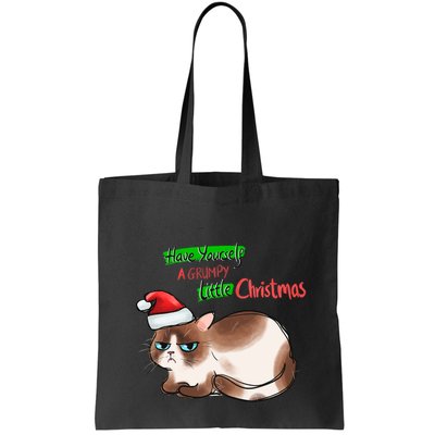 Grumpy Christmas Cat | Have Yourself A Grumpy Little Christmas Bag