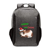 Grumpy Christmas Cat | Have Yourself A Grumpy Little Christmas Vector Backpack
