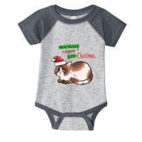 Grumpy Christmas Cat | Have Yourself A Grumpy Little Christmas Infant Baby Jersey Bodysuit