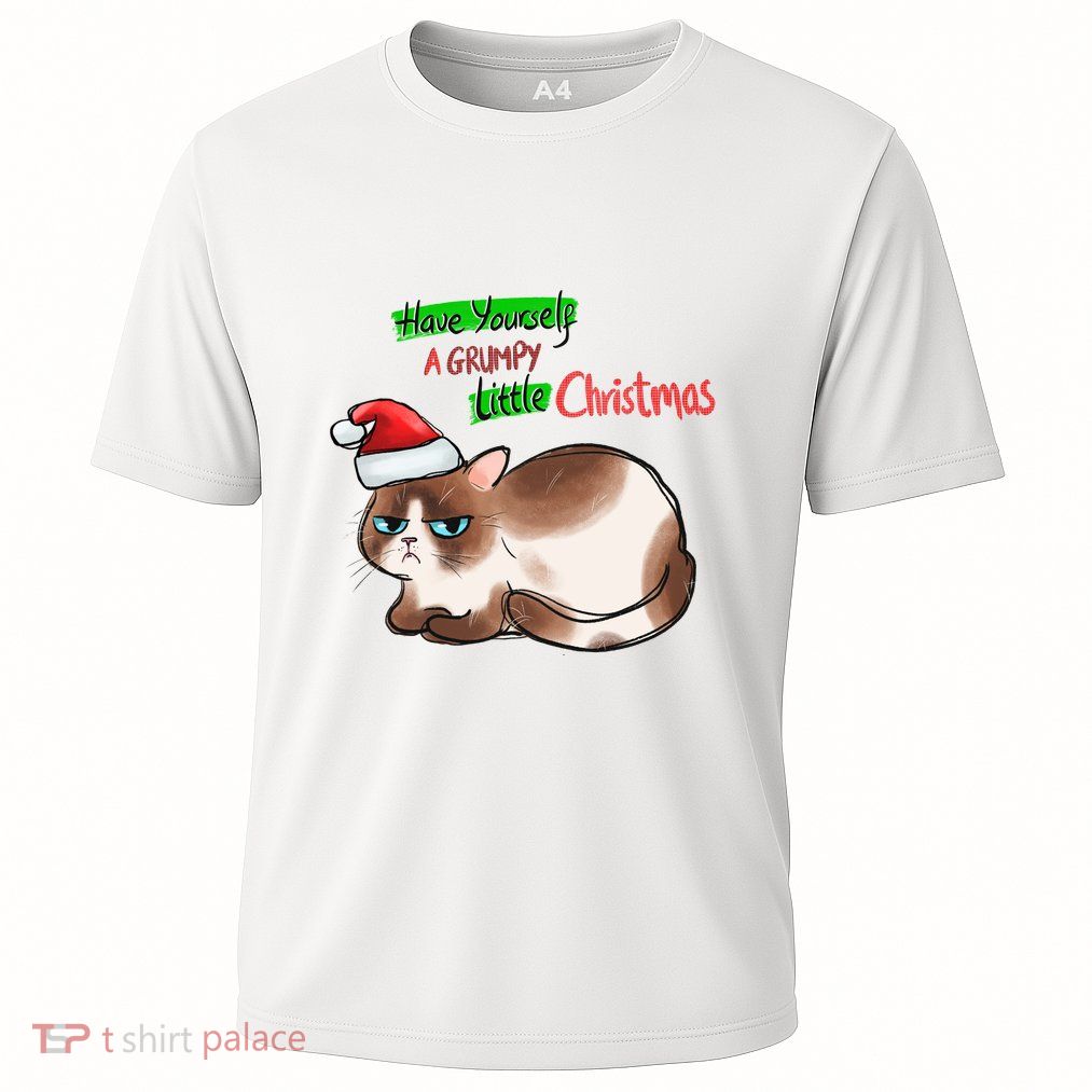 Grumpy Christmas Cat | Have Yourself A Grumpy Little Christmas Performance Shirt