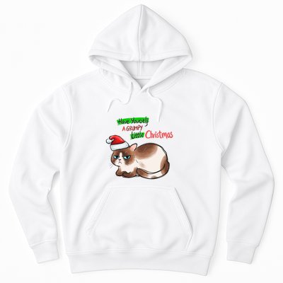 Grumpy Christmas Cat | Have Yourself A Grumpy Little Christmas Hoodie