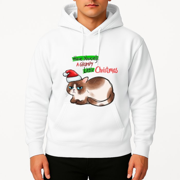 Grumpy Christmas Cat | Have Yourself A Grumpy Little Christmas Hoodie