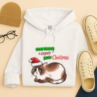 Grumpy Christmas Cat | Have Yourself A Grumpy Little Christmas Hoodie