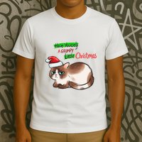 Grumpy Christmas Cat | Have Yourself A Grumpy Little Christmas T-Shirt