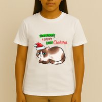 Grumpy Christmas Cat | Have Yourself A Grumpy Little Christmas T-Shirt
