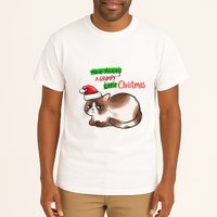 Grumpy Christmas Cat | Have Yourself A Grumpy Little Christmas Tall T-Shirt