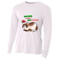 Grumpy Christmas Cat | Have Yourself A Grumpy Little Christmas Cooling Performance Long Sleeve Crew