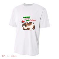 Grumpy Christmas Cat | Have Yourself A Grumpy Little Christmas Youth Performance Sprint T-Shirt
