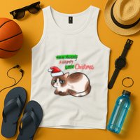 Grumpy Christmas Cat | Have Yourself A Grumpy Little Christmas Tank Top