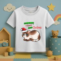 Grumpy Christmas Cat | Have Yourself A Grumpy Little Christmas Toddler T-Shirt