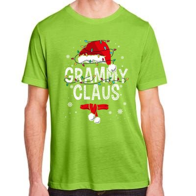 Grammy Claus Christmas Family Matching Pajama Santa Gift Adult ChromaSoft Performance T-Shirt