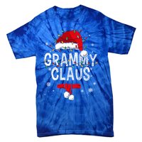 Grammy Claus Christmas Family Matching Pajama Santa Gift Tie-Dye T-Shirt