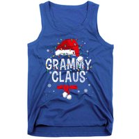 Grammy Claus Christmas Family Matching Pajama Santa Gift Tank Top