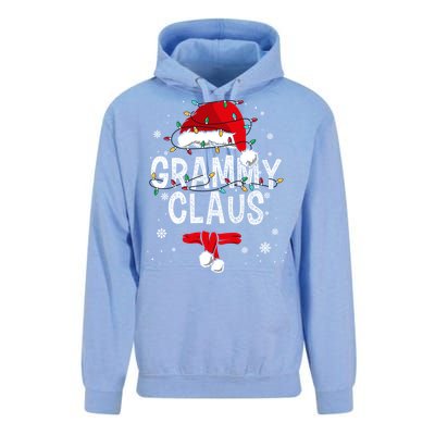 Grammy Claus Christmas Family Matching Pajama Santa Gift Unisex Surf Hoodie