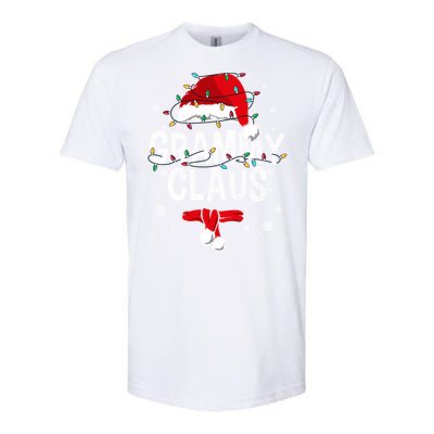 Grammy Claus Christmas Family Matching Pajama Santa Gift Softstyle CVC T-Shirt