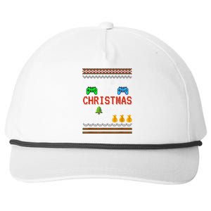 Game Currency Christmas Holiday Video Game Adult Funny Snapback Five-Panel Rope Hat