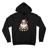 Grumpy Cat Christmas Tree Balls Santa Hat Hoodie