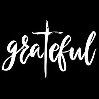 Grateful Cross Christianity Sustainable Bucket Hat