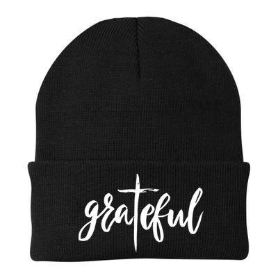 Grateful Cross Christianity Beanie