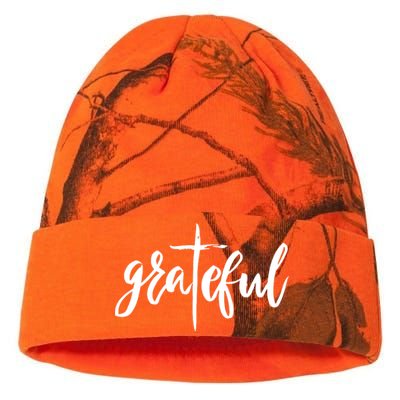 Grateful Cross Christianity Kati Licensed 12" Camo Beanie