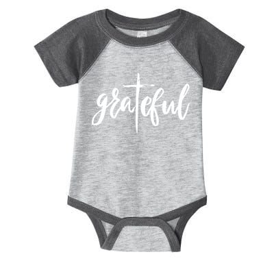 Grateful Cross Christianity Infant Baby Jersey Bodysuit