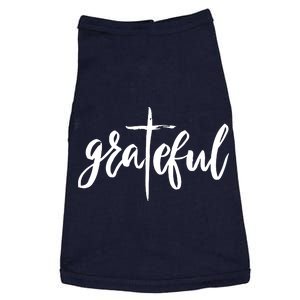 Grateful Cross Christianity Doggie Tank