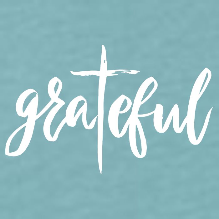 Grateful Cross Christianity Sueded Cloud Jersey T-Shirt
