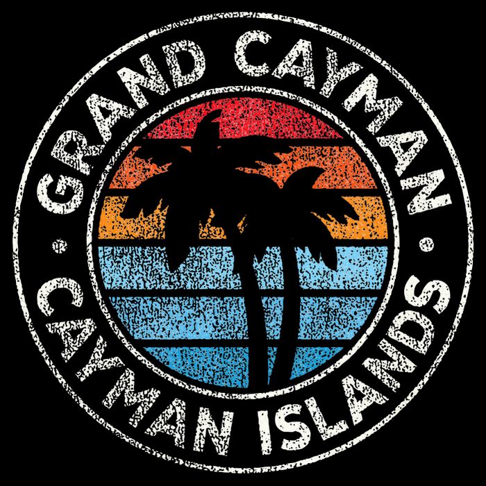 Grand Cayman Cayman Islands Vintage Graphic Retro 70s Sweatshirt