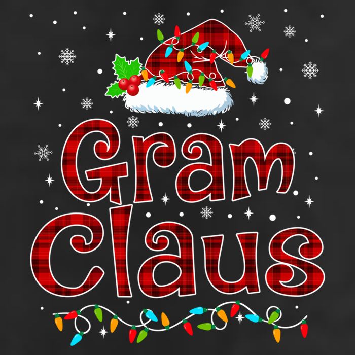 Gram Claus Christmas Pajama Matching Family Xmas Lights Gift 11oz C Handle Ceramic Mug