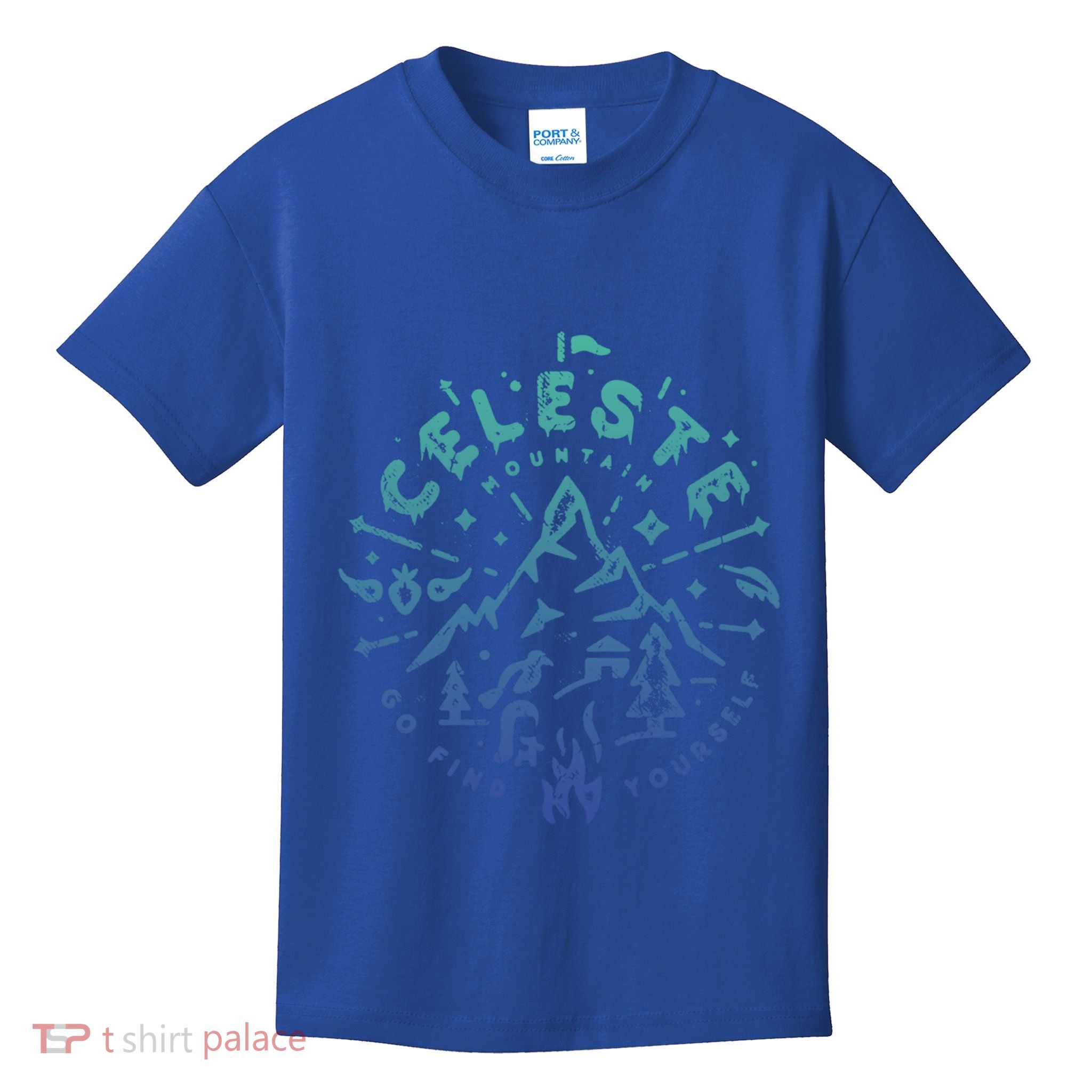 Graphic Celestes Classic Videogame Mountain Go Find Yourself Cute Gift Kids T-Shirt