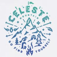 Graphic Celestes Classic Videogame Mountain Go Find Yourself Cute Gift Garment-Dyed Sweatshirt
