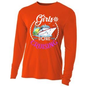 Gone Cruising Cruise Lovers Gift Cooling Performance Long Sleeve Crew