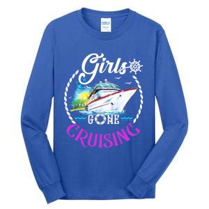 Gone Cruising Cruise Lovers Gift Tall Long Sleeve T-Shirt