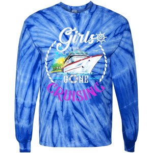 Gone Cruising Cruise Lovers Gift Tie-Dye Long Sleeve Shirt