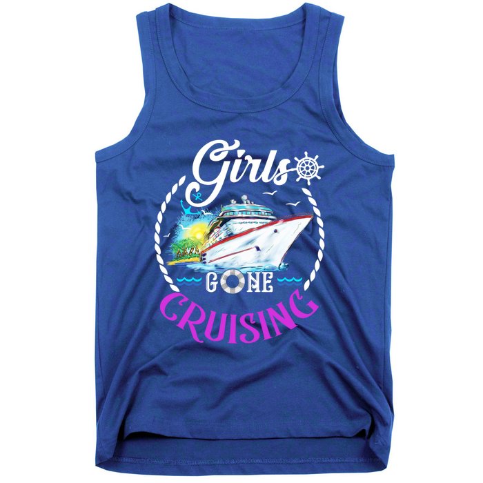 Gone Cruising Cruise Lovers Gift Tank Top