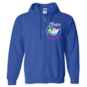 Gone Cruising Cruise Lovers Gift Full Zip Hoodie