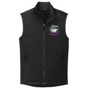 Gone Cruising Cruise Lovers Gift Collective Smooth Fleece Vest