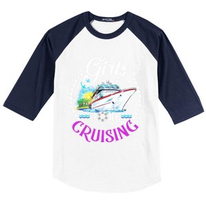 Gone Cruising Cruise Lovers Gift Baseball Sleeve Shirt