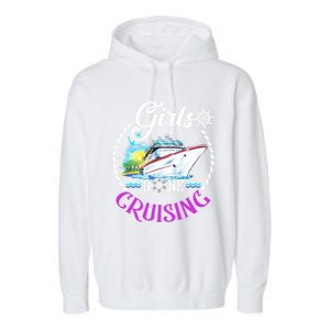 Gone Cruising Cruise Lovers Gift Garment-Dyed Fleece Hoodie