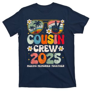 Groovy Cousin Crew 2025 Cute Family Making Memories Together T-Shirt