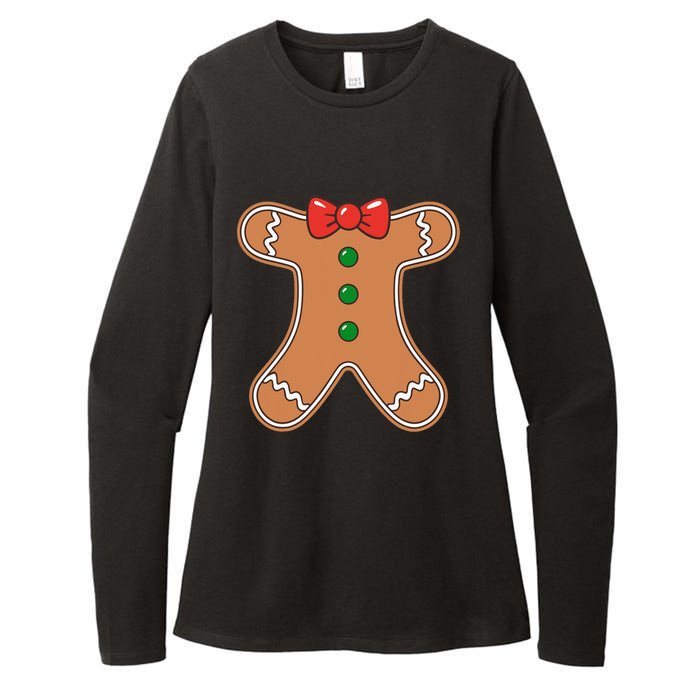 Gingerbread Cookie Costume Womens CVC Long Sleeve Shirt