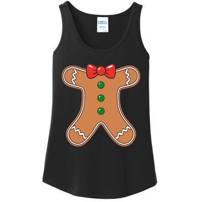 Gingerbread Cookie Costume Ladies Essential Tank