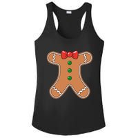 Gingerbread Cookie Costume Ladies PosiCharge Competitor Racerback Tank